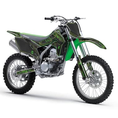 2020-2025 KLX 300 R APACHE Green Base Kit Compatible with Kawasaki | Senge Graphics Inc - color: Green, size: Base Kit