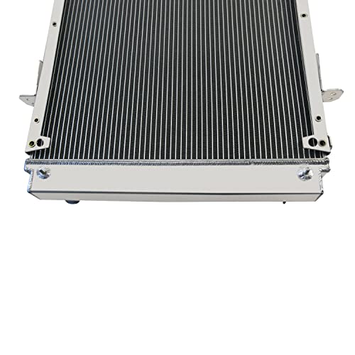 ALLOYWORKS 3 ROW Aluminum Radiator For 1994-2004 Isuzu NPR 3.9L 4.8L V8 5.7L 6.0L Downflow Radiators, MT