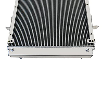 ALLOYWORKS 3 ROW Aluminum Radiator For 1994-2004 Isuzu NPR 3.9L 4.8L V8 5.7L 6.0L Downflow Radiators, MT
