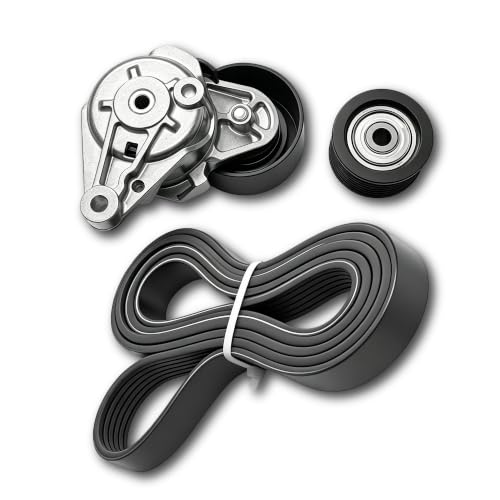 Serpentine Belt Tensioner and Idler Pulley Kit For Toyota Tundra Sequoia - size: 90K-39185