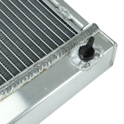 Aluminum 3Row Core Racing Radiator with Cap Fit Manual Transmission Compatible with 1984-1995 Pickup Base 4Runner SR5 L4 2.4L - size: Core Size:19.21" x 15.75" x 1.73"