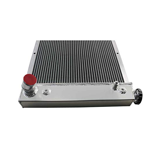 ECMRAD 3 Row Aluminum Radiator Compatible with Chevy K5 Blazer C10 C20 C30 1969-1972 1970 1971 5.0L 5.7L V8 350 307 Performance Engine Cooling