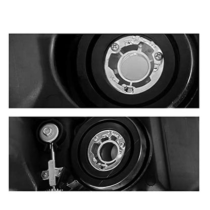 PartsFlow Halogen Headlight Chrome Housing Clear Lens Headlamp Left Drive Side Without Bulb For 2006 2007 2008 2009 2010 2011 Honda Civic 33151SNAA02 - color: Left