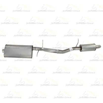 Exhaust Muffler and Tail Pipe Kit Compatible for Chevy Tahoe 2007-2014 5.3L | Stainless Steel | Northeastern Exhaust | Free Clamps and Hanger Included | Direct-Fit Replacement