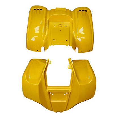 Kazuma Meerkat Front and Rear Fender Set Plastic Redcat 50cc 90cc ATV Kids Four Wheeler Yellow