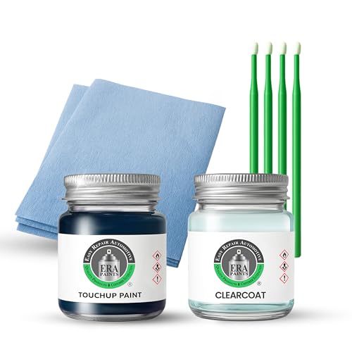 ERA Paints - PBU/KBU - True Blue Pearl for JEEP Exact OEM Color Match Automotive Touch Up Paint for Cars - Scratch & Chip Repair for Metal & Plastic - Essential Kit - Made in USA - style: Jar - Essential Kit