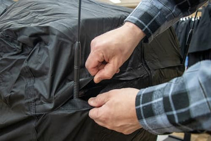 Dowco WeatherAll Plus EZ Zip Motorcycle Cover Professional Grade, Waterproof - size: XL