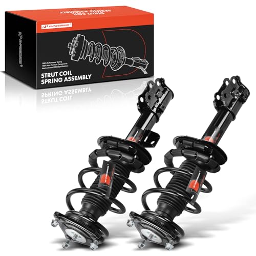 A-Premium Front Complete Strut Assemblies with Coil Springs, Set of 2