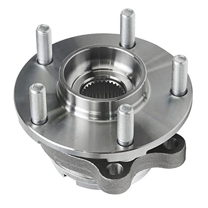 Detroit Axle - 2.5L Front 2pc Wheel Bearing Hub Kit for 2013-2019 - size: 2WX3000014/Pair