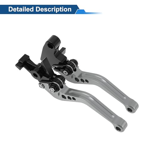 Short Brake Clutch Levers for Triumph Tiger 800 XC/XCX 2015-2018 - color: Titanium Tone