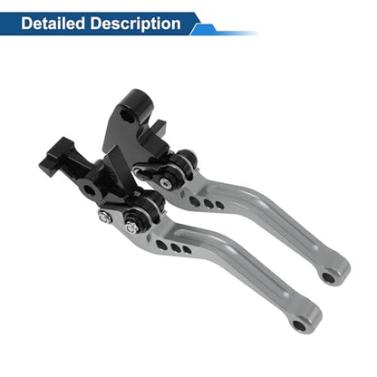 Short Brake Clutch Levers for Triumph Tiger 800 XC/XCX 2015-2018 - color: Titanium Tone