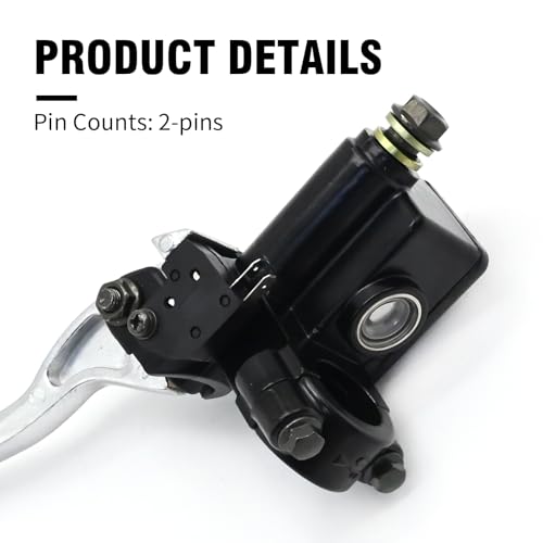 43015-1489 Front Right Brake Master Cylinder Replacement for Bayou 300 KLF300 1988-1999 Replacement for Bayou 400 KLF400 1993-1999 Replace 43015-1369