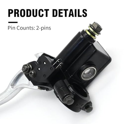 43015-1489 Front Right Brake Master Cylinder Replacement for Bayou 300 KLF300 1988-1999 Replacement for Bayou 400 KLF400 1993-1999 Replace 43015-1369