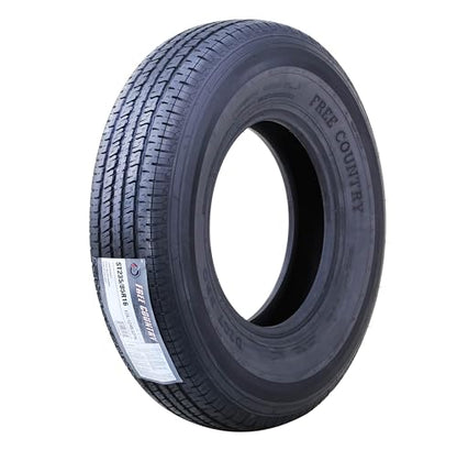 Free Country Prem Trailer Tire ST235/85R16 Radial 12PR LR F w/Scuff Guard - size: Single