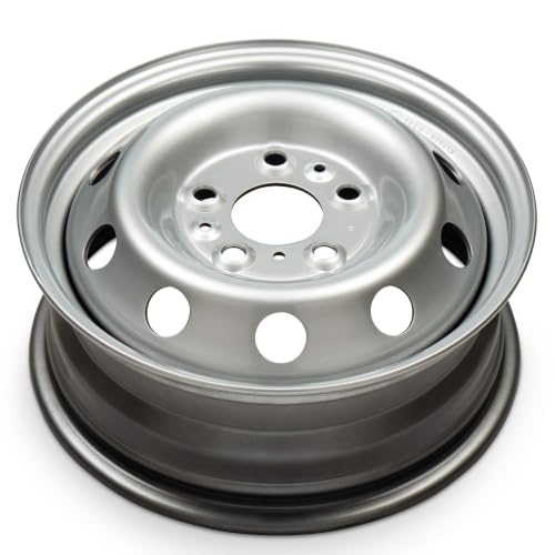 16 x 6 in Steel Wheel Rim 5 Lug 130mm 68mm Offset 78.1mm CB| Powder-Coated Silver finish Fits Dodge ProMaster Van 3500 2014-2025 | New OEM Replacement | 4725986AB - size: 16x6 inch - ProMaster Van 3500