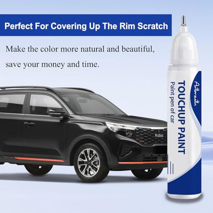 Ebony Black EB Touch Up Paint for Kia OEM Color Match Car Paint Pen - color: Ebony Black(EB)