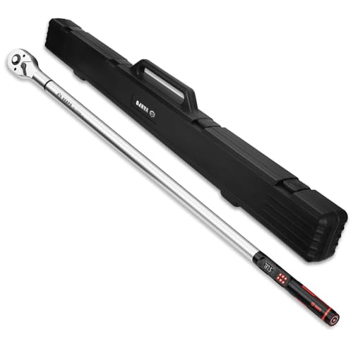 VANPO Digital Torque Wrench, 3/4", 37–737 ft-lb for Heavy Equipment - size: 1-Inch