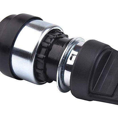 5 Wire Ignition Key Switch with Dust/Waterproof Cover, Stainless Steel Keys