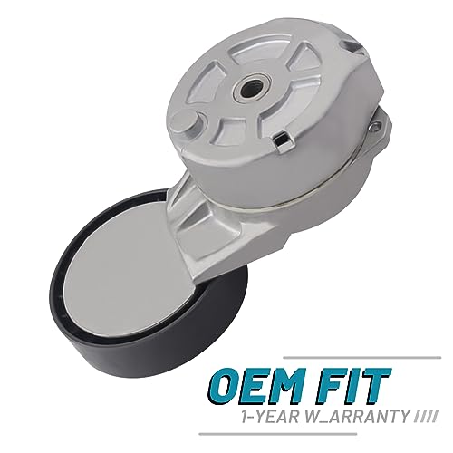 IRONTEK 4898755 Belt Tensioner Assembly with Pulley fit for Saab (1999-2003 9-3/1999-2009 9-5) #38226 305355 49313 20912A18 4671426 - size: 4898755