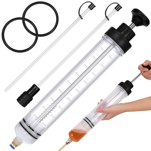 Gisafai 500cc Fluid Extractor Automotive Manual Oil Pump, Black - color: Black, size: 500cc