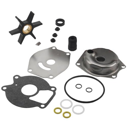46-99157A2 Water Pump Impeller Repair Kit for Mercury 9.9-25 HP - size: 9.9-25 HP