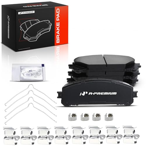 A-Premium Front Ceramic Brake Pads Compatible with Toyota & Lexus - style: Front - P1324