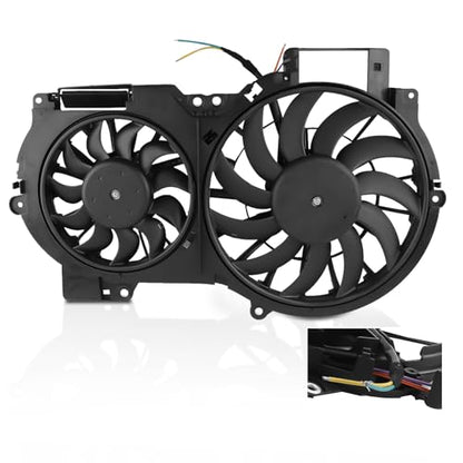 maXpeedingrods Radiator Cooling Fan for Audi A6 2006-2011, 4F0121207A - size: 4F0121207A