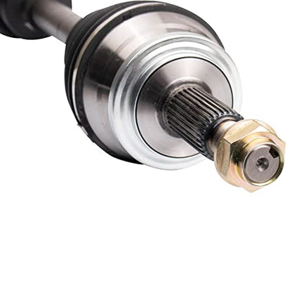 TRQ Front Driver Side CV Axle Assembly - style: CSA32572