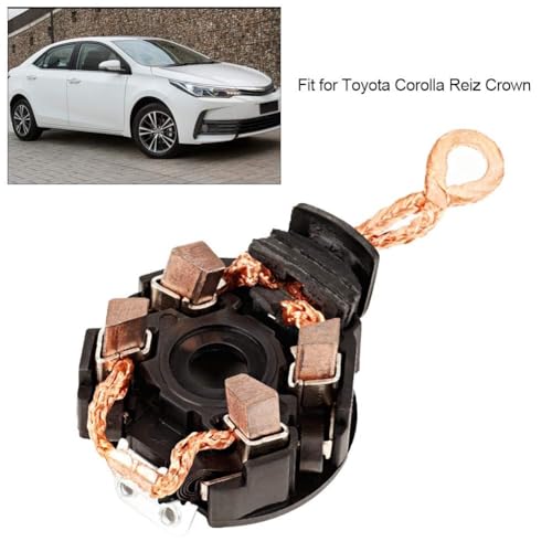 Aramox Starter Brush, 1pc Car Starter Motor Carbon Brush Holder Fit for Reiz Crown