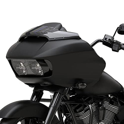 HR3 Black Denim Outer Fairing + Inner Fairing Fit for Road Glide Compatible with 2018 Road Glide FLTRX 2015&2017 Road Glide Special FLTRXS (Replace for OEM) - color: Black Denim
