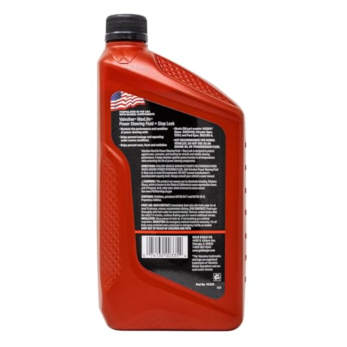 Valvoline MaxLife Power Steering Fluid, 32 oz - size: 32 fl oz