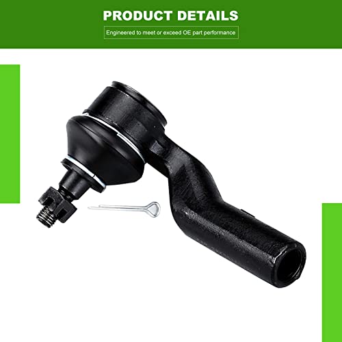 SCITOO 4pcs Front Suspension Kit Inner Tie Rod End Outer Tie Rod End Fit 2004-2013 For Mazda 3 2009-2013 For Mazda 3 Sport 2006-2017 For Mazda 5