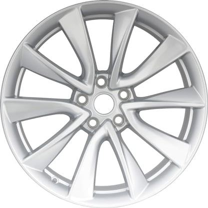 19x8.5 Silver Alloy Wheel Rim
