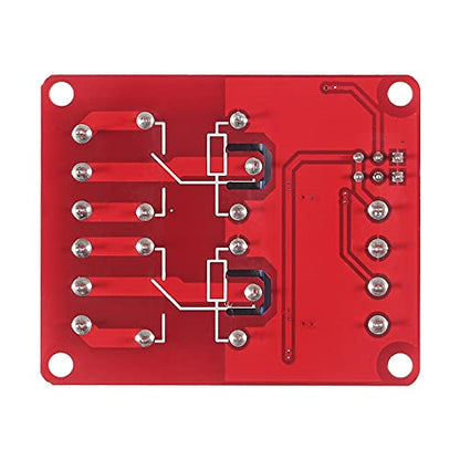 4pcs Relay Module 24V Relay Board 2 Channel with Optocoupler Support High or Low Level Trigger - size: 2 Channel - 24V