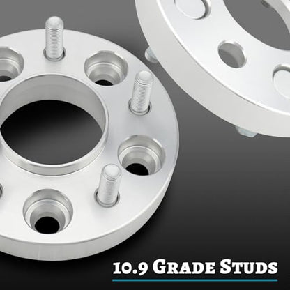 IRONTEK 5x120mm Wheel Spacers Compatible for BMW 323ci,M3, 525i, 525xi, 528i, 530i, 530xi, 535i, M5, 633i, 635i,M6, 730i, 840ci, 840i, 850ci,Forged 1 inch Thread Pitch M12x1.5 Hub Bore 72.6mm 4PCS - size: 5x120-1.5in-4PCS
