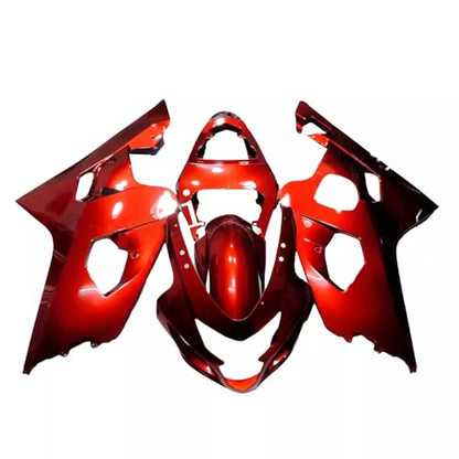 YTL Candy Red Full Fairing Fit for Suzuki 2004-2005 GSXR 600/750 - color: 020 Candy Red