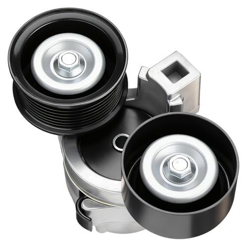 Belt Tensioner with Pulley Fit for Ford Excursion 2000-2003, F-250 F-350 - size: F8UZ6B209CA