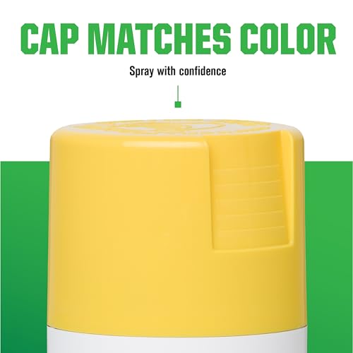 Rust-Oleum Farm & Implement New Holland Yellow Spray Paint - color: New Holland Yellow, size: 12 Ounce (Pack of 6)