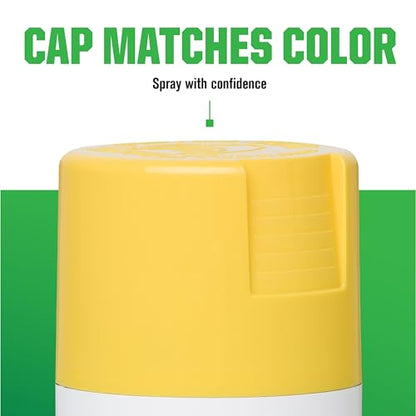 Rust-Oleum Farm & Implement New Holland Yellow Spray Paint - color: New Holland Yellow, size: 12 Ounce (Pack of 6)