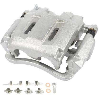cciyu Front Left Disc Brake Caliper Assembly w/Bracket 18-B5023 - size: Front Left[18-B5023]