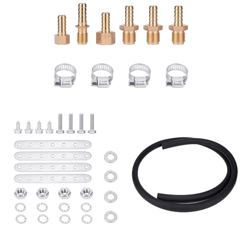 40k Transmission Oil Cooler Kit #LPD47391 (black) - color: black