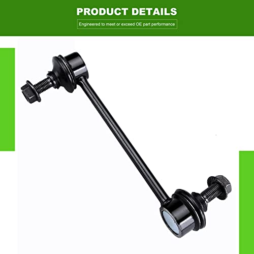 SCITOO 4Pcs Suspension Kit Front Rear Sway Bar Link Fit 2010-2012 For Ford Fusion 2009-2012 For Lincoln Mkz 2010-2011 For Mercury Milan