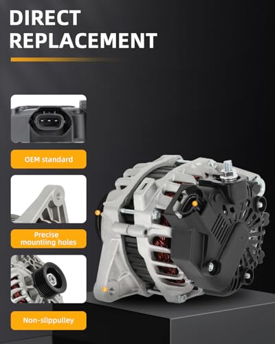 OCPTY Alternator for Hyundai for Accent 2012-2017,for Kia for Rio 2012-13