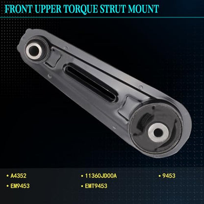 Engine Motor Mount for 2008-2013 Rogue 2.5L L4 AWD - size: A7370 A7392 A4351 A4352