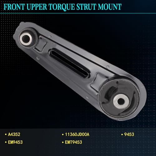 Engine Motor Mount for 2008-2013 Rogue 2.5L L4 AWD - size: A7370 A7392 A4351 A4352