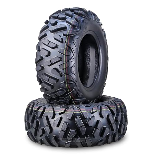 WANDA Set 2 UTV ATV Tires 24x9-10 24x9x10 6PR Bighorn Style - size: 24x9-10