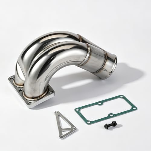 Stainless Steel Exhaust Pipes for 2007-2018 Dodge Ram 2500 3500 6.7L 3.5" Cummins Diesel - size: for 2007-2018 Ram 2500 3500