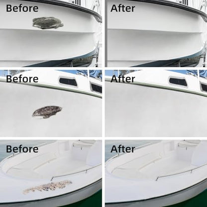Globalcom Fiberglass Boat Repair Kit White, Gel Coat Repair Kit for Boats