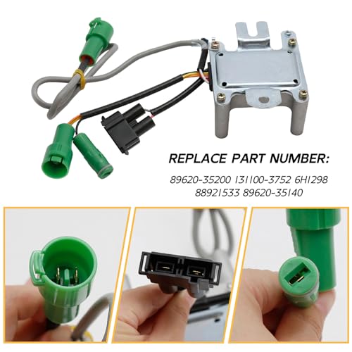 89620-35140 Ignition Control Module Coil Igniter Assembly Replacement for Toyota Pickup 1984-1988 Replacement for Toyota 4Runner 22R 1984 Replaces 89620-35200 131100-3752 6H1298 88921533