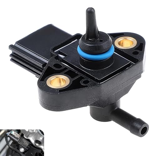 FPS5 Fuel Injection Pressure Sensor, Fuel Rail Pressure Sensor, Replaces OEM# 3F2E-9G756-AA, 0261230093, 3F2Z9G756AC, Compatible with Ford/Lincoln/Mazda/Mercury Models